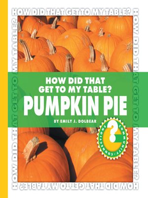cover image of How Did That Get to My Table? Pumpkin Pie